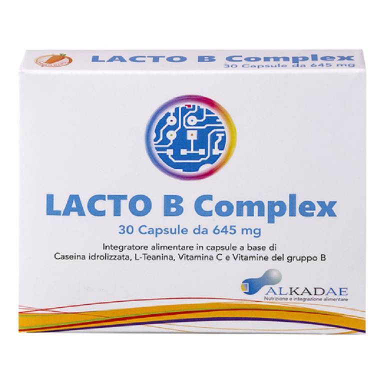 Alkadae Lacto B Complex Integratore contro Stress 30 Capsule