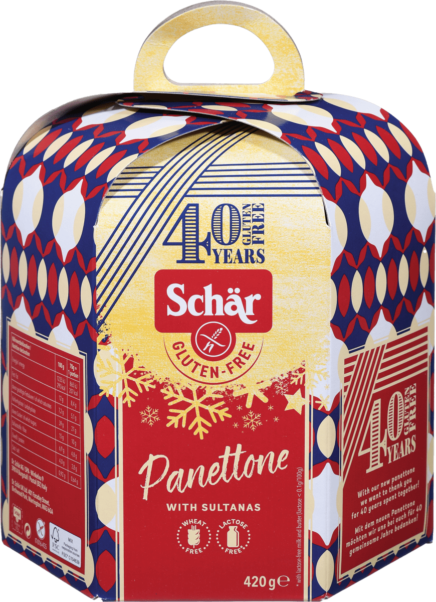 Schar Panettone Senza Glutine Senza Canditi 420G