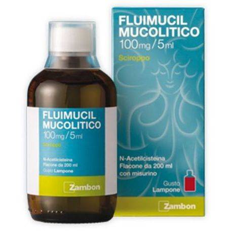 Fluimucil Mucolitico Sciroppo 200 ml 100 mg/5 ml