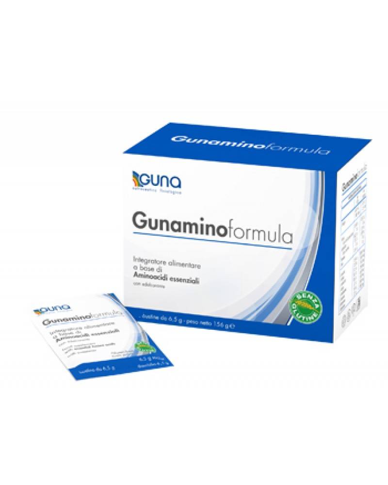 Guna Gunamino Formula Integratore di Aminoacidi 42 Bustine 273 g