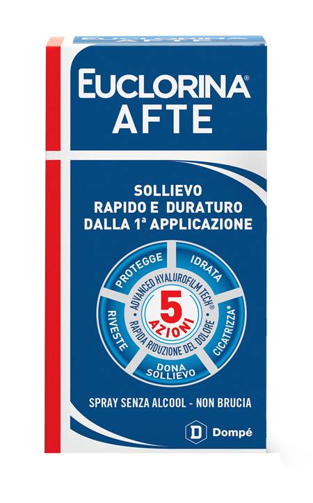Dompé Euclorina Afte Spray 15 ml