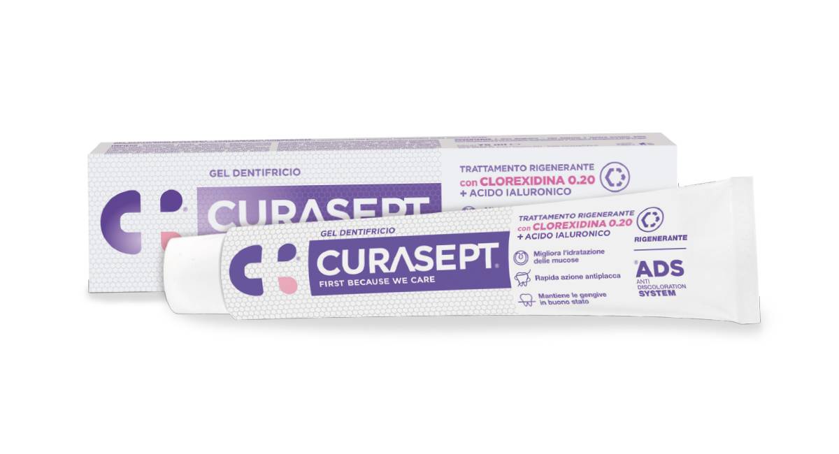 Curasept Gel Dentifricio Ads Trattamento Rigenerante 75 ml