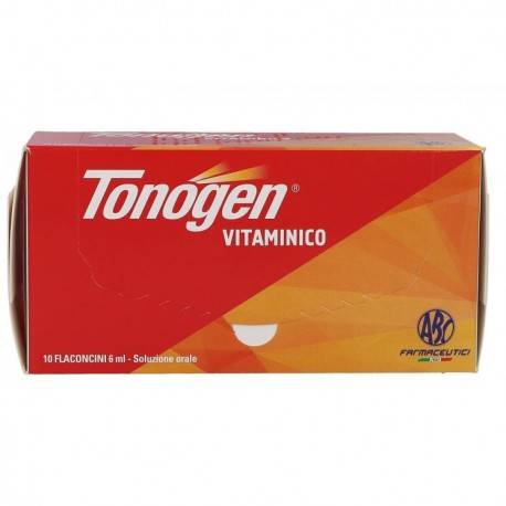 Tonogen Vitaminico Soluzione Orale 10 Flaconcini