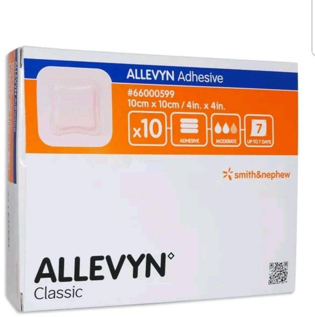 Smith & Nephew Allevyn Adhesive Medicazione Idrocellulare 10X10 cm 1 Pezzo