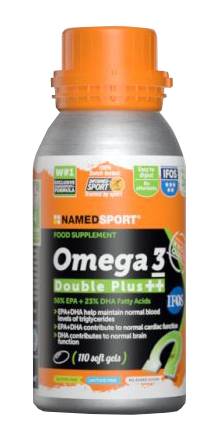 Named Sport Omega 3 Double Plus ++ Integratore energizzante 110 capsule