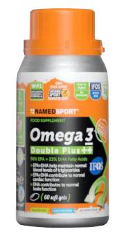 Named Sport Omega 3 Double Plus ++ Integratore energizzante 60 capsule