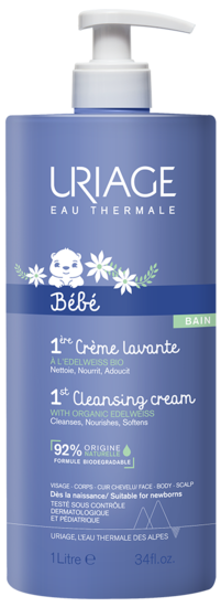 Uriage Bebe Creme Lavante Detergente Senza Sapone 500 ml