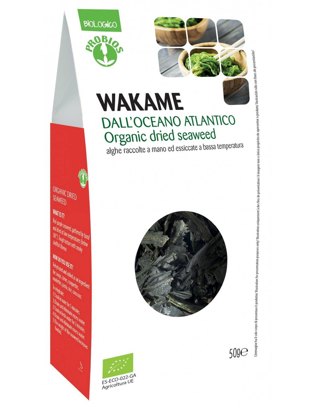 Probios Alghe Wakame Biologiche 50 g