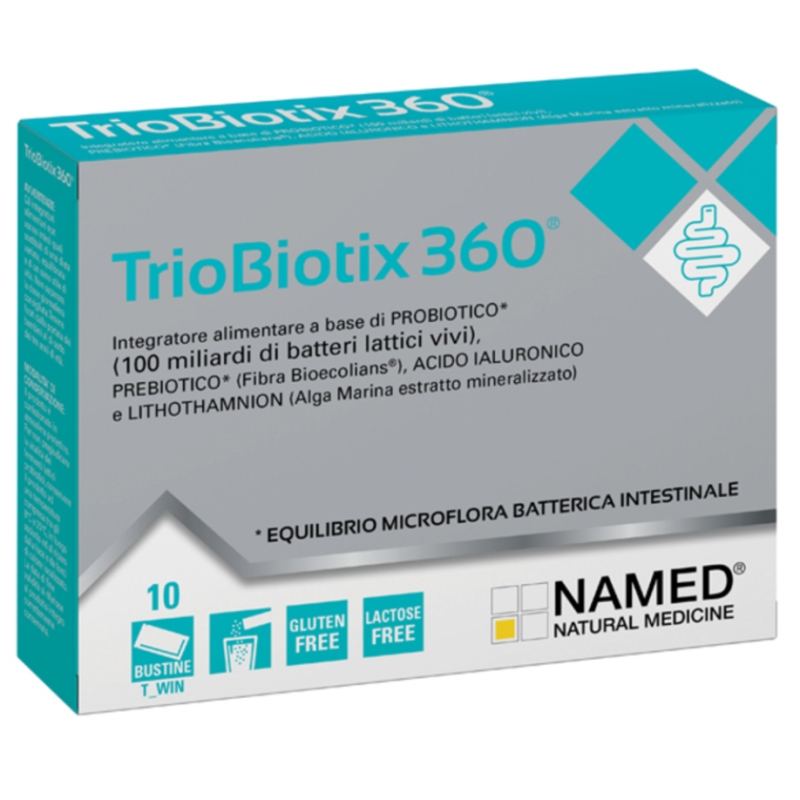 Named Triobiotix 360 per l'Equilibrio della Flora Batterica 10 bustine