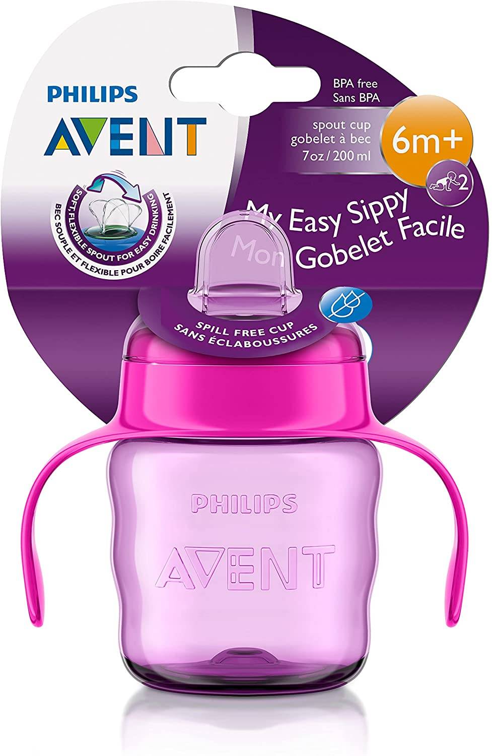 Philips Avent Tazza con Beccuccio Viola