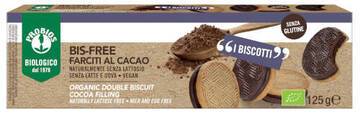 Probios Bis - Free Biscotti farciti al Cacao 125 g