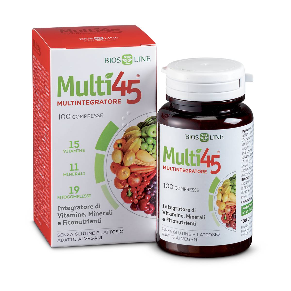 Bios Line Multi45 Multintegratore 100 compresse