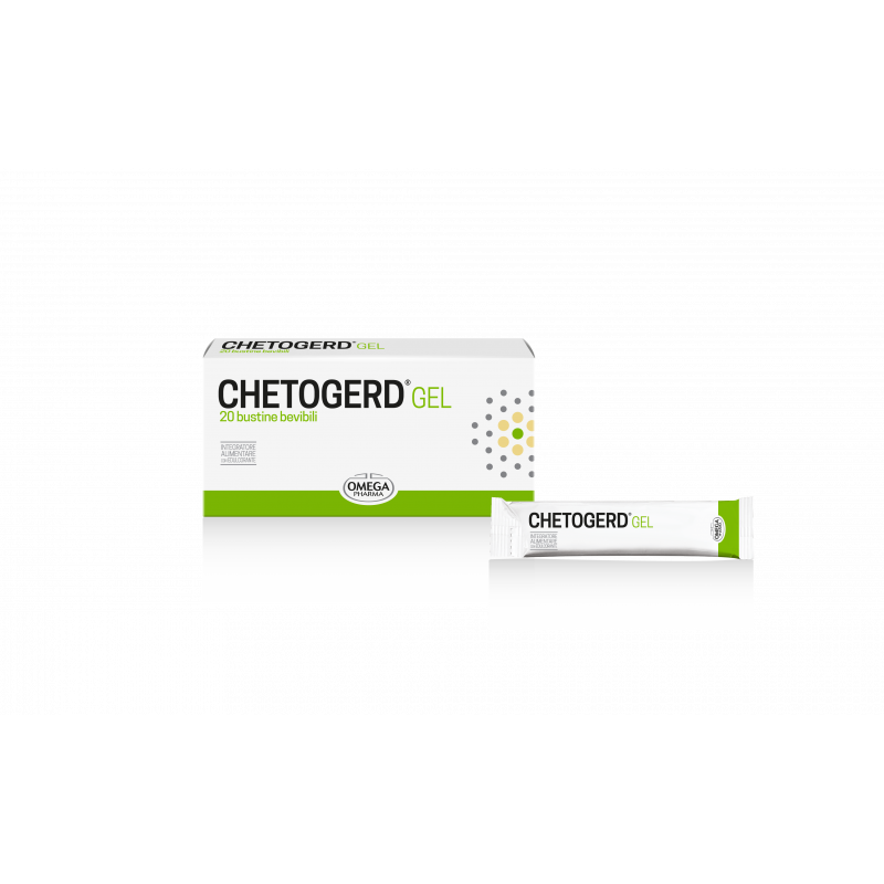 Chetogerd Gel Contro L' Acidità Gastrica 20 Stick