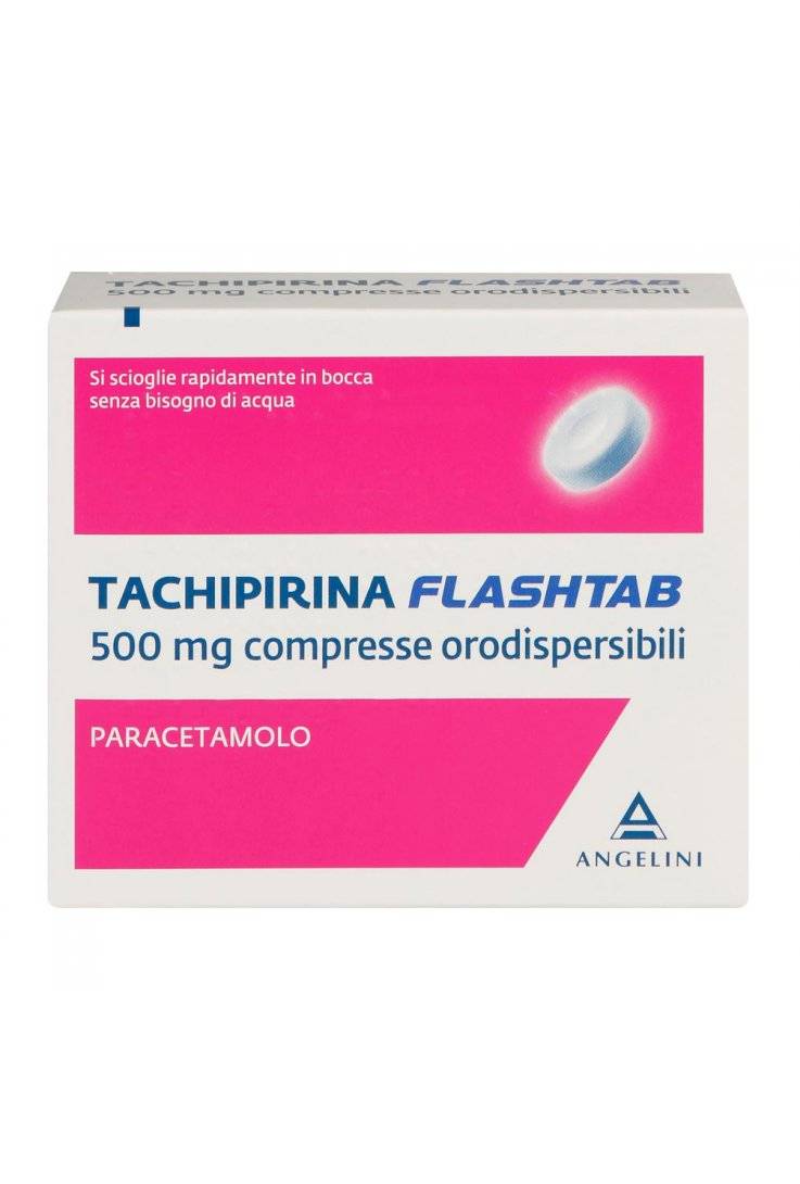 Tachipirina Flashtab 500 mg 16 compresse orodispersibili