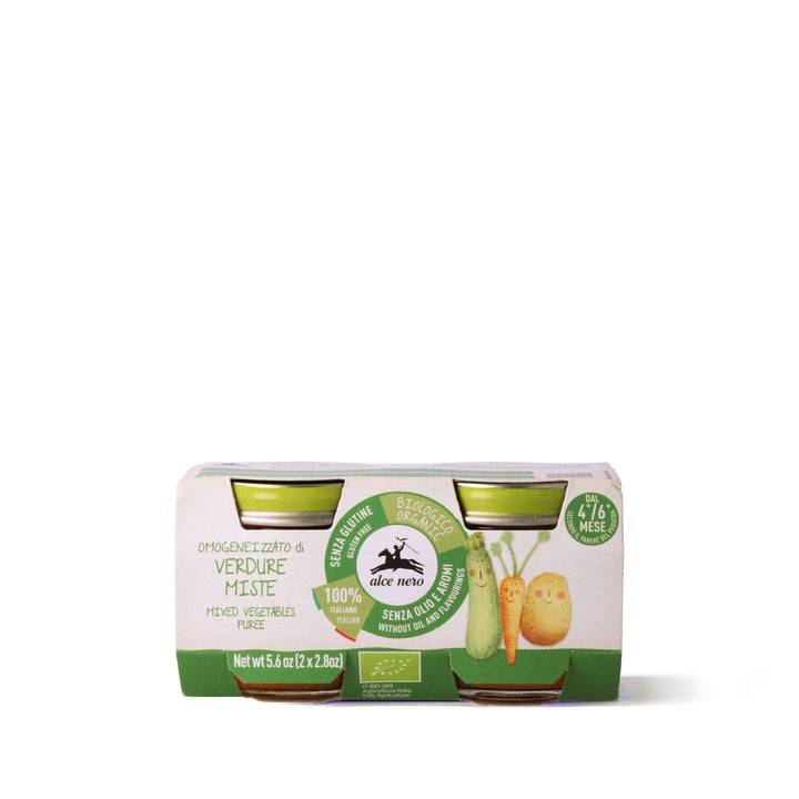 Alce Nero Omogeneizzato Verdure Miste Bio 2 x 80 g