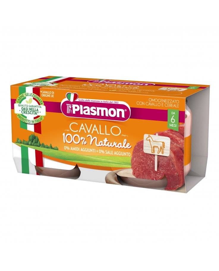 Plasmon Omogeneizzato al Cavallo 2 x 80 g