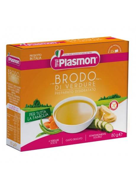 Plasmon Brodo di Verdura in Bustine 10 x 8 g