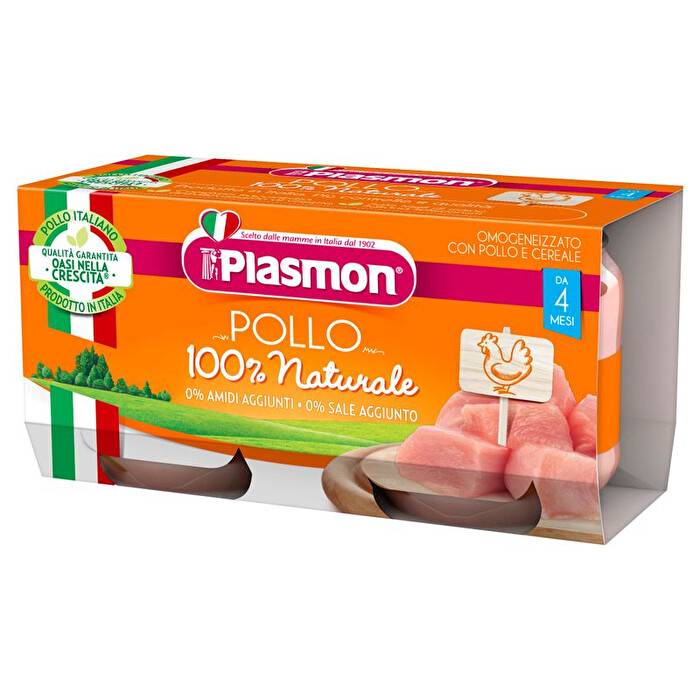 Plasmon Omogeneizzato al Pollo 2x80 grammi