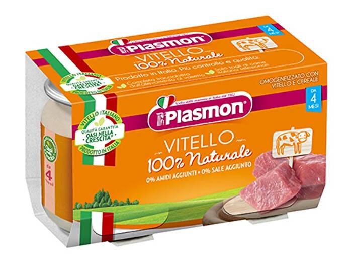 Plasmon Omogeneizzato al Vitello 2x80 grammi