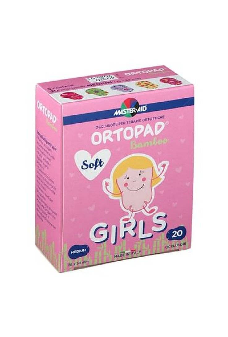 Master Aid Ortopad Soft Girls Regular Cerotto Oculare 20 Pezzi
