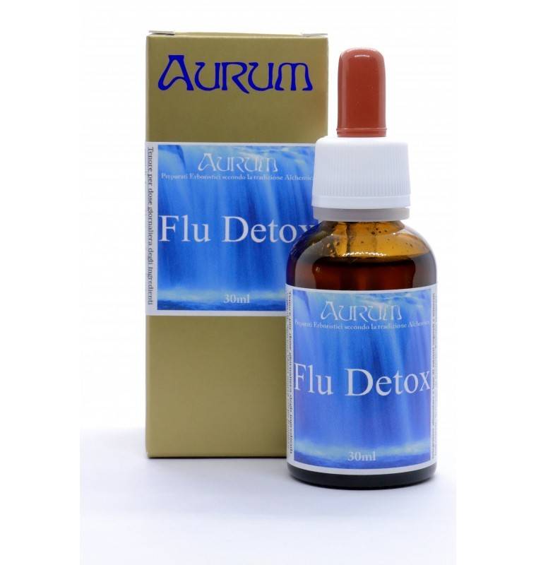 Aurum Flu - Detox Integratore Detossinante Gocce 30 ml