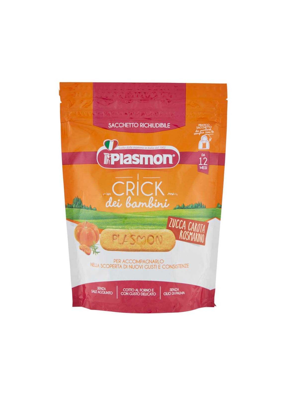 Plasmon Crick Zucca Carota Rosmarino 100 g