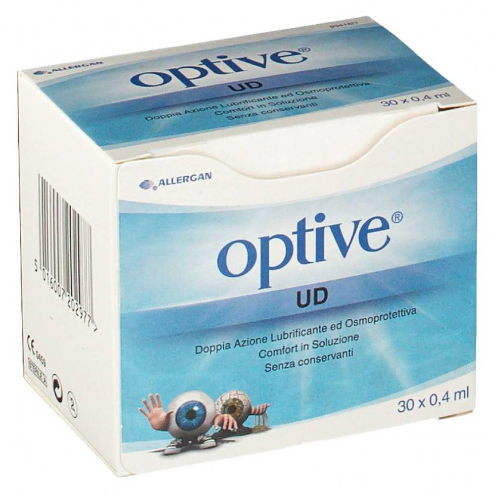 Optive Ud Soluzione Oftalmica 30 Flaconcini Monodose 0,4 Ml