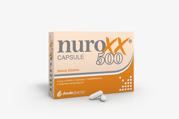 ShedirPharma Nuroxx500 Integratore Sistema Nervoso 30 capsule