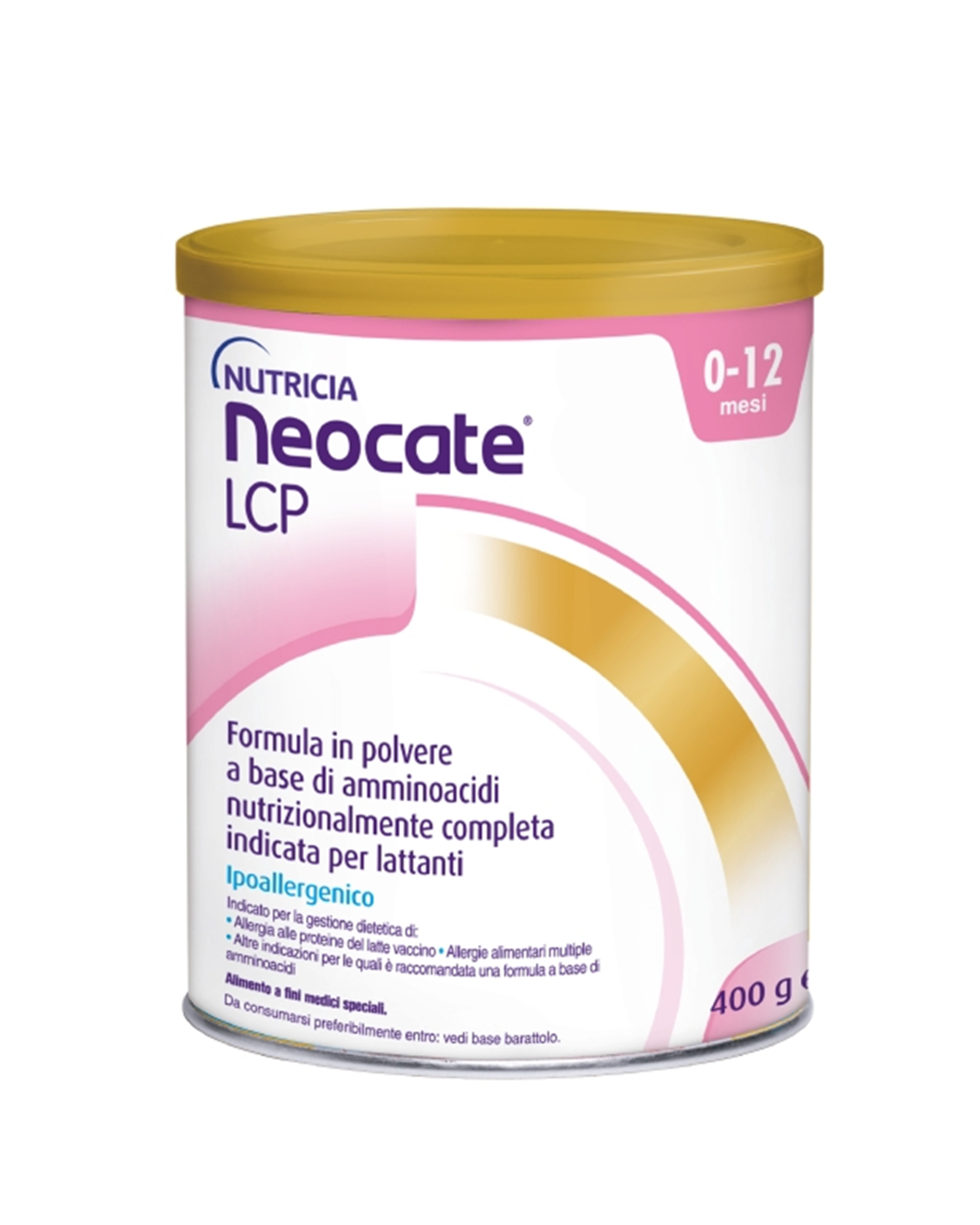 Nutricia Neocate LCP Latte Ipoallergenico Polvere 400 grammi