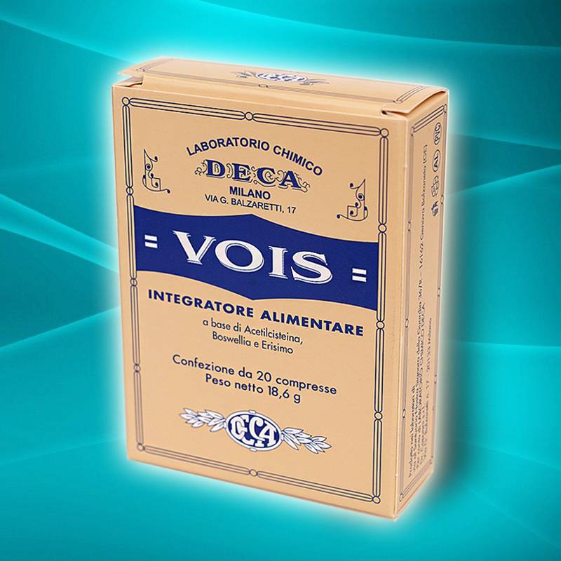 Deca Vois Integratore per la Voce 20 compresse