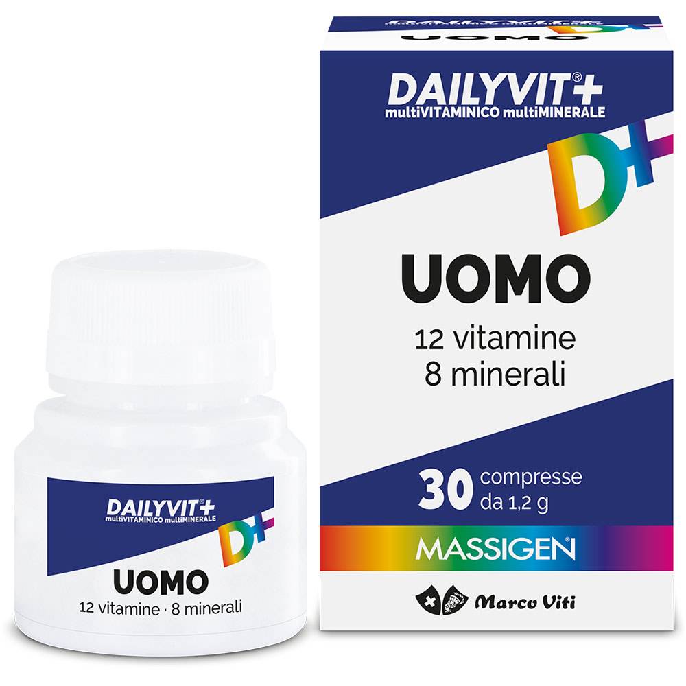 Massigen Dailyvit+ Uomo Multivitaminico 30 Compresse
