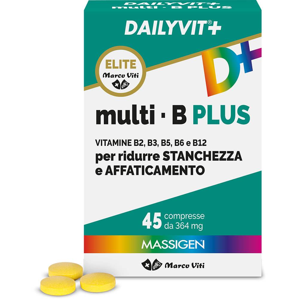 Massigen Dailyvit+ Multi B Plus Integratore Vitamina B 45 compresse