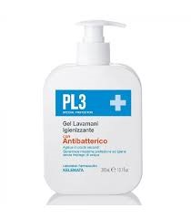 Pl3 Gel Lavamani Igienizzante Con Antibatterico 300 Ml