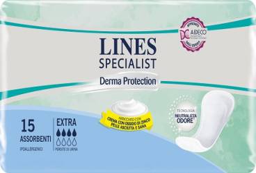 Lines Specialist Derma Protection Pannolone Sagomato Extra 15 Pezzi
