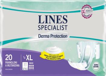Lines Specialist Derma Maxi XL Pannoloni 20 pezzi