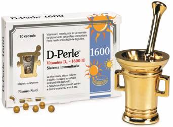D - Perle 1600 Integratore Difese Immunitarie 80 capsule