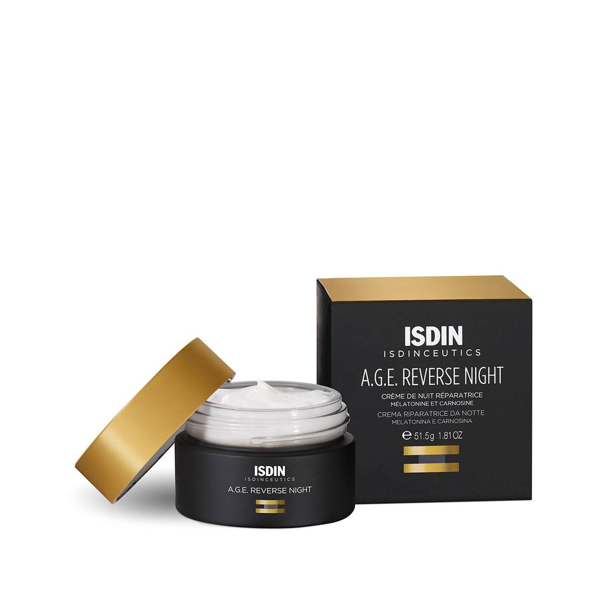 Isdin A.G.E. Reverse Night Crema Riparatrice Notte con Melatonina 50 ml