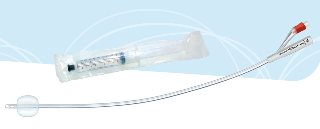 Brillant Plus AcquaFlate Catetere Vescicale A Permanenza 2 Vie Silicone Ch 16 Punta Tiemann