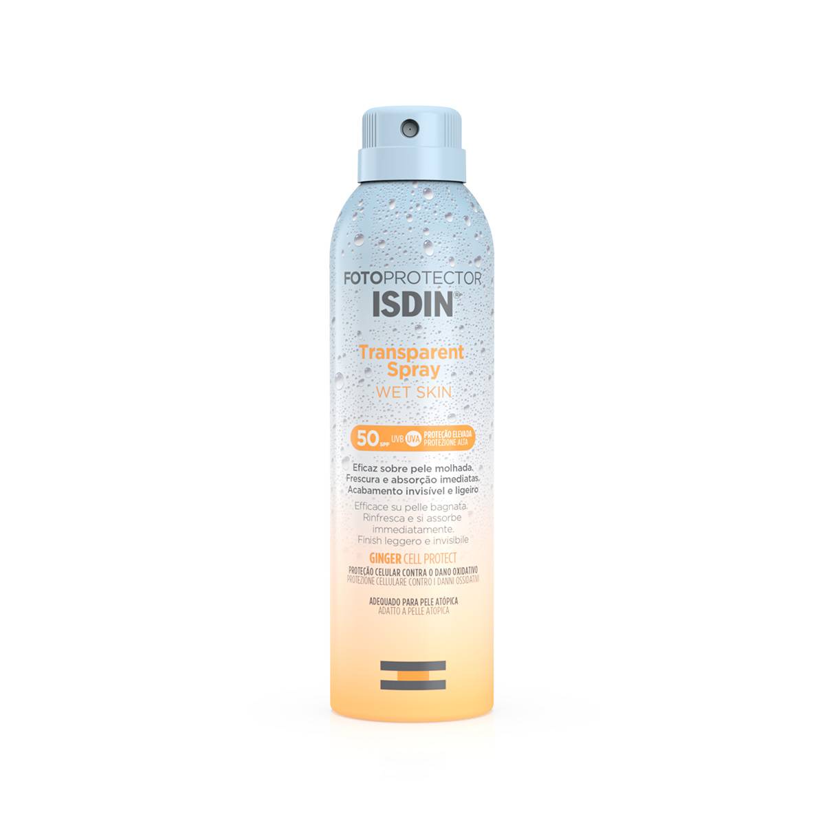 Isdin Fotoprotector Transparent Spray Wet Skin Protezione solare SPF50 250 ml