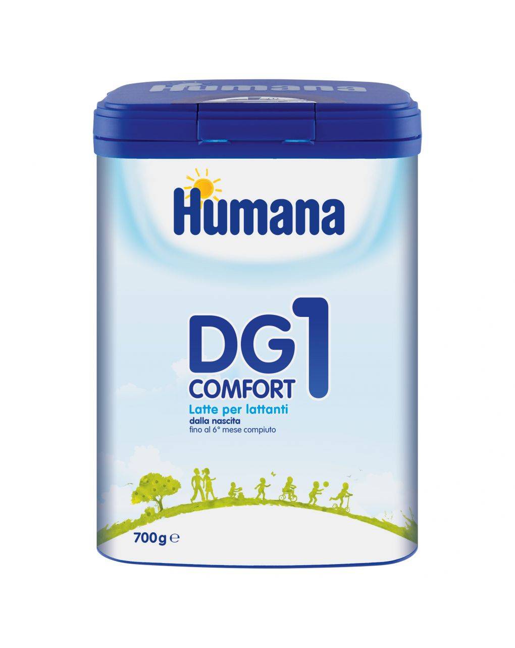 Humana DG1 Comfort Latte per Lattanti in Polvere 700 gr