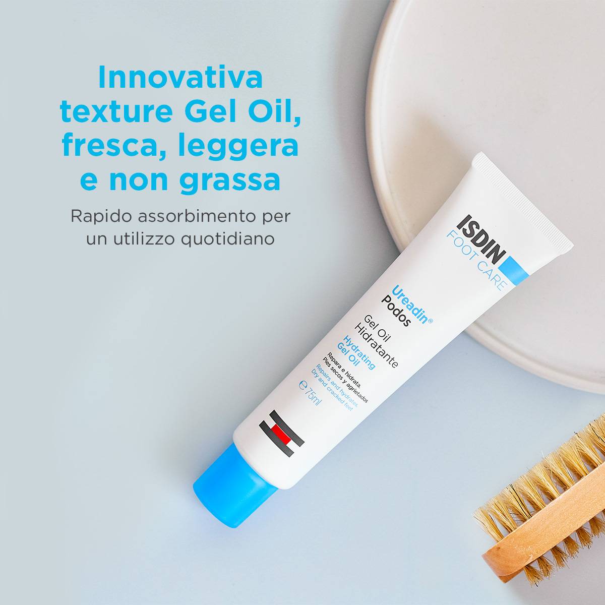 Isdin Ureadin Podos Gel Detergente Piedi Secchi 75 ml