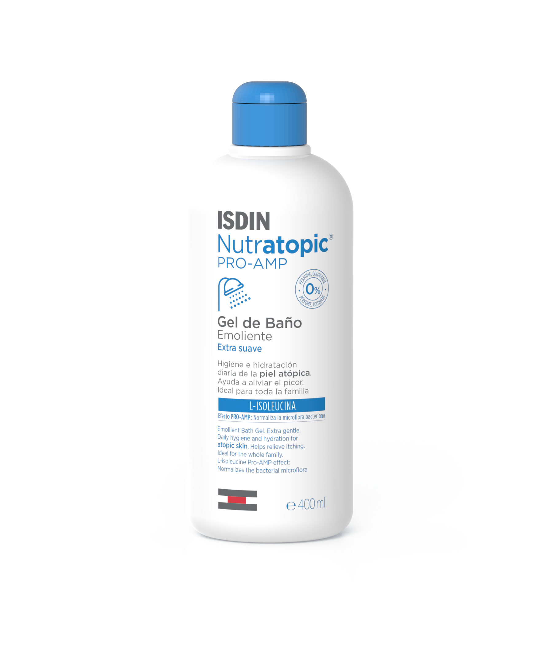 Isdin Nutratopic Gel Detergente per Pelle Irritabile 400 ml