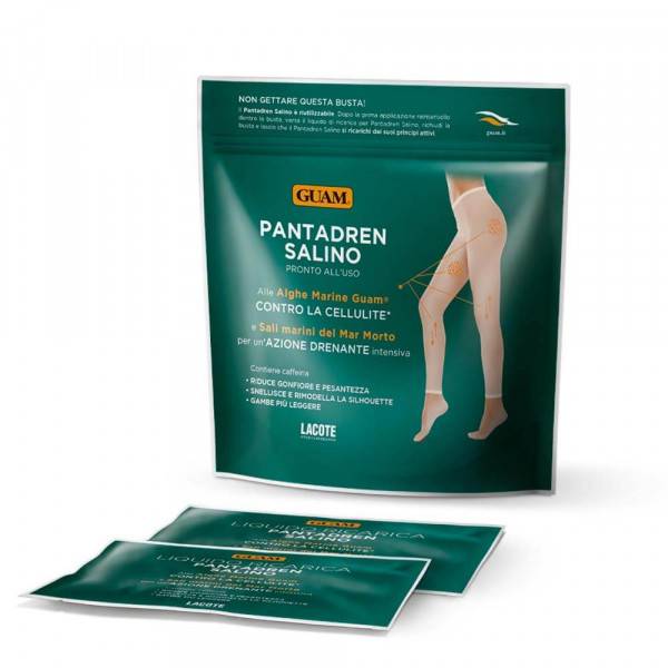 Guam Pantadren Salino + 2 Buste Liquido Ricarica + Pantalone Effetto Sauna