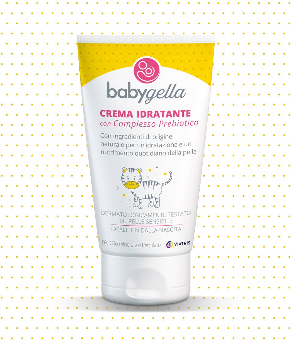 Babygella Crema Idratante con Complesso Prebiotico 100 ML