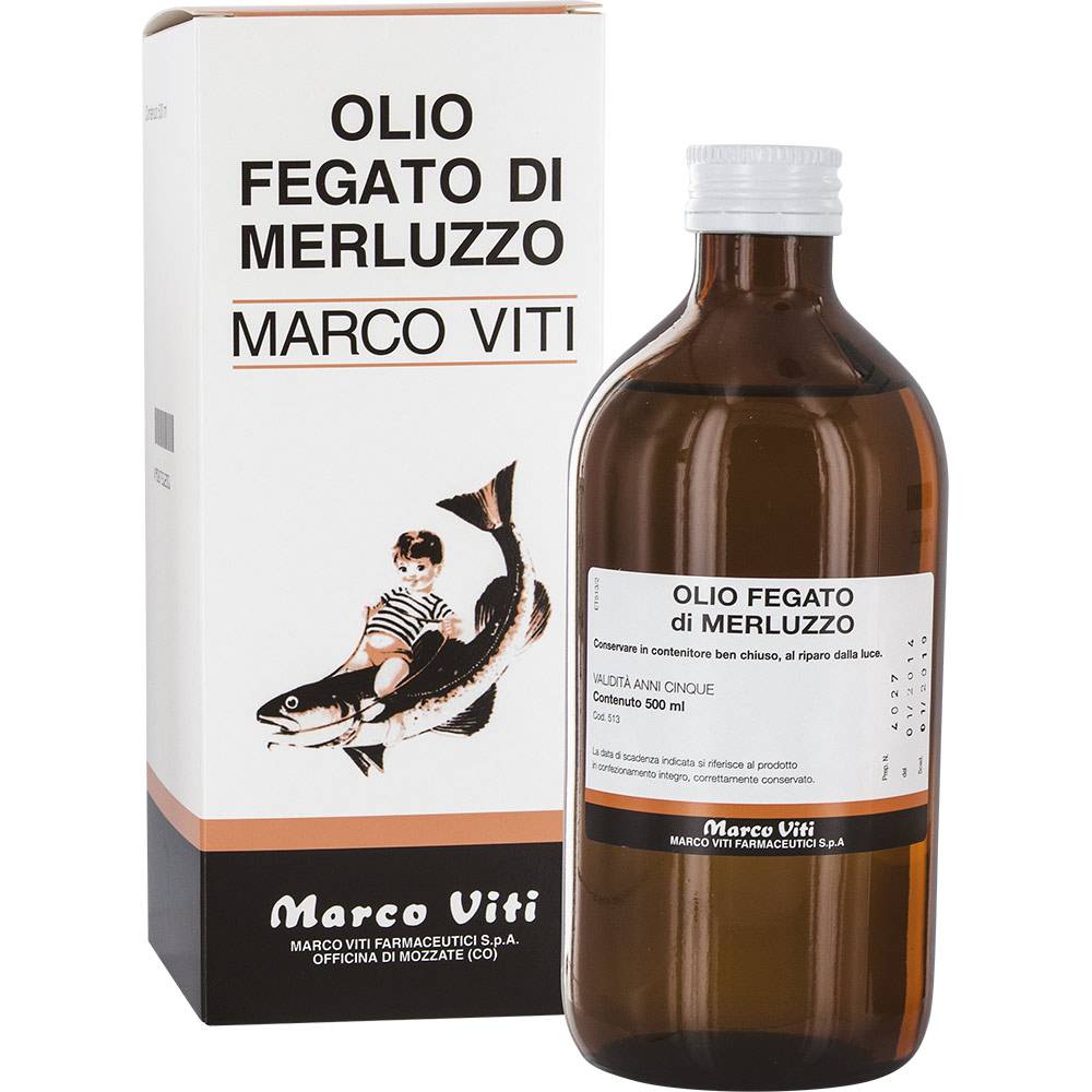 Marco Viti Olio di Fegato di Merluzzo F.U. 500 ML