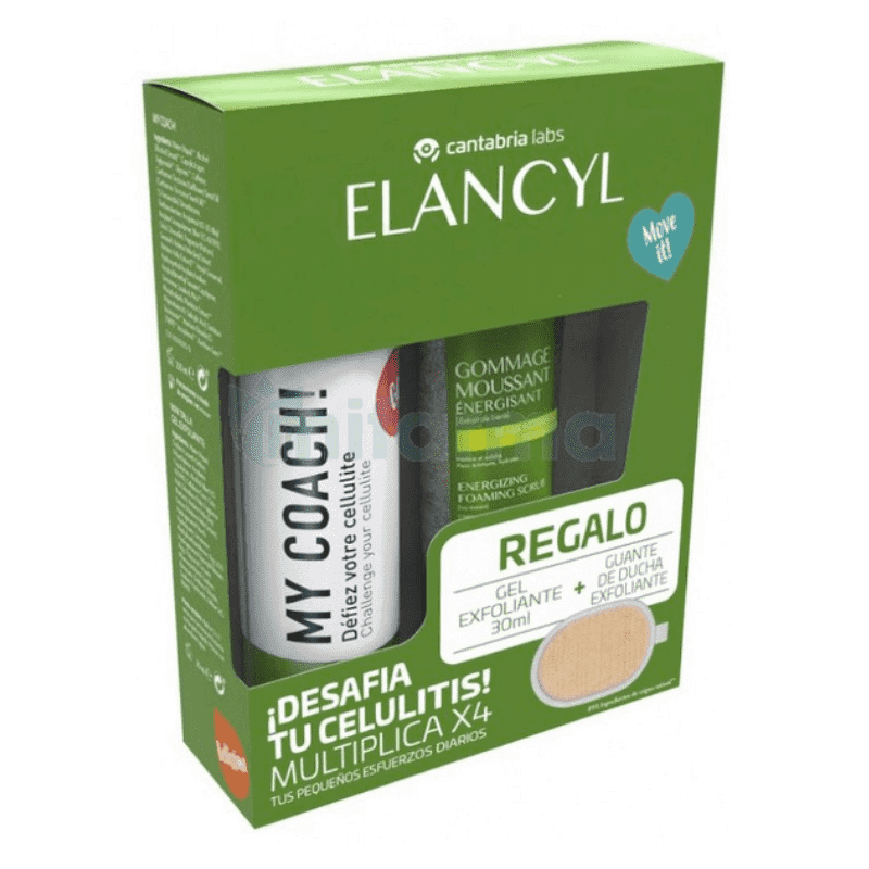 Elancyl Box Promo My Coach Gommage Moussant + Gel