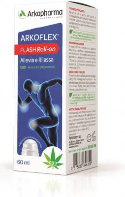 Arkopharma Arkoflex Flash Roll On Rilassante Muscoli 60 Ml
