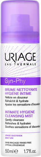 Uriage Gyn Phy Brume Nettoyante Spray Detergente Intimo 50 Ml