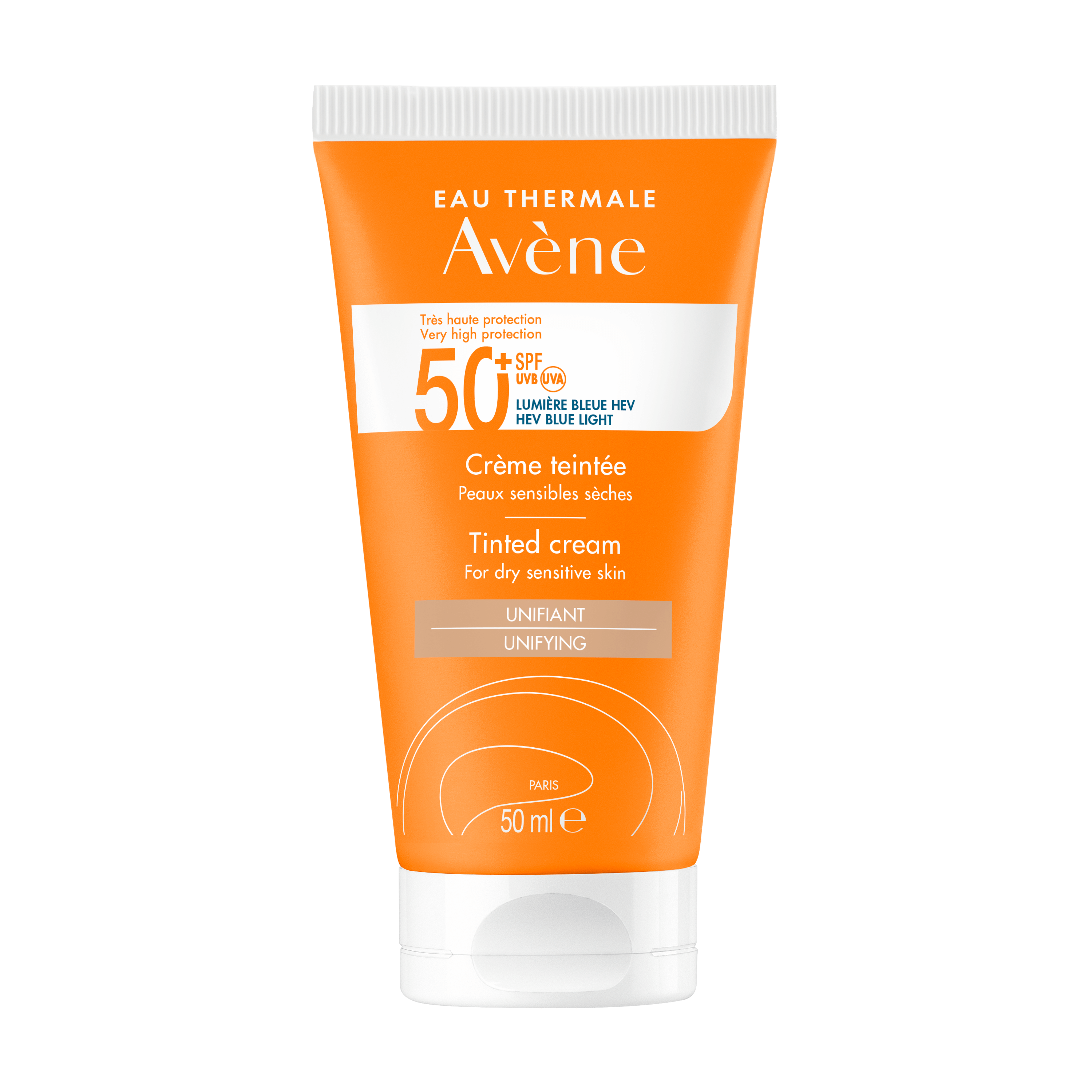 Avène Crema Colorata SPF 50+ Solare Viso 50 ml