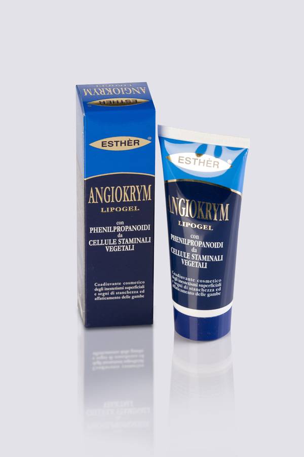 Angiokrym Lipogel per i Disturbi del Microcircolo, Inestetismi, Ematomi e Fastidi 100 ml